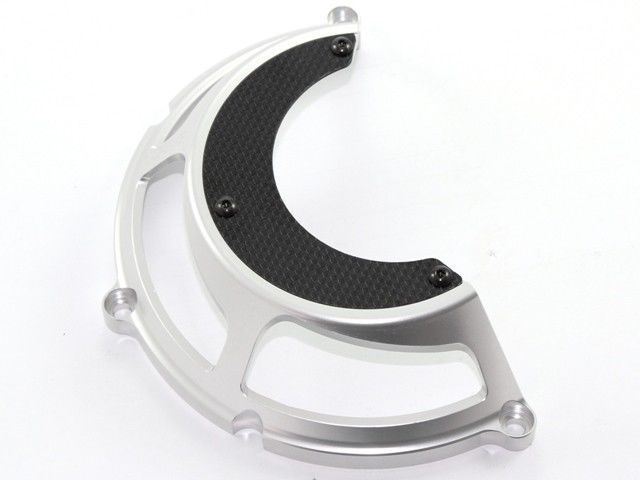 Ducabike Billet Carbon Clutch Cover 05Sil Ducati Monster 696 796 1100 1098 1198