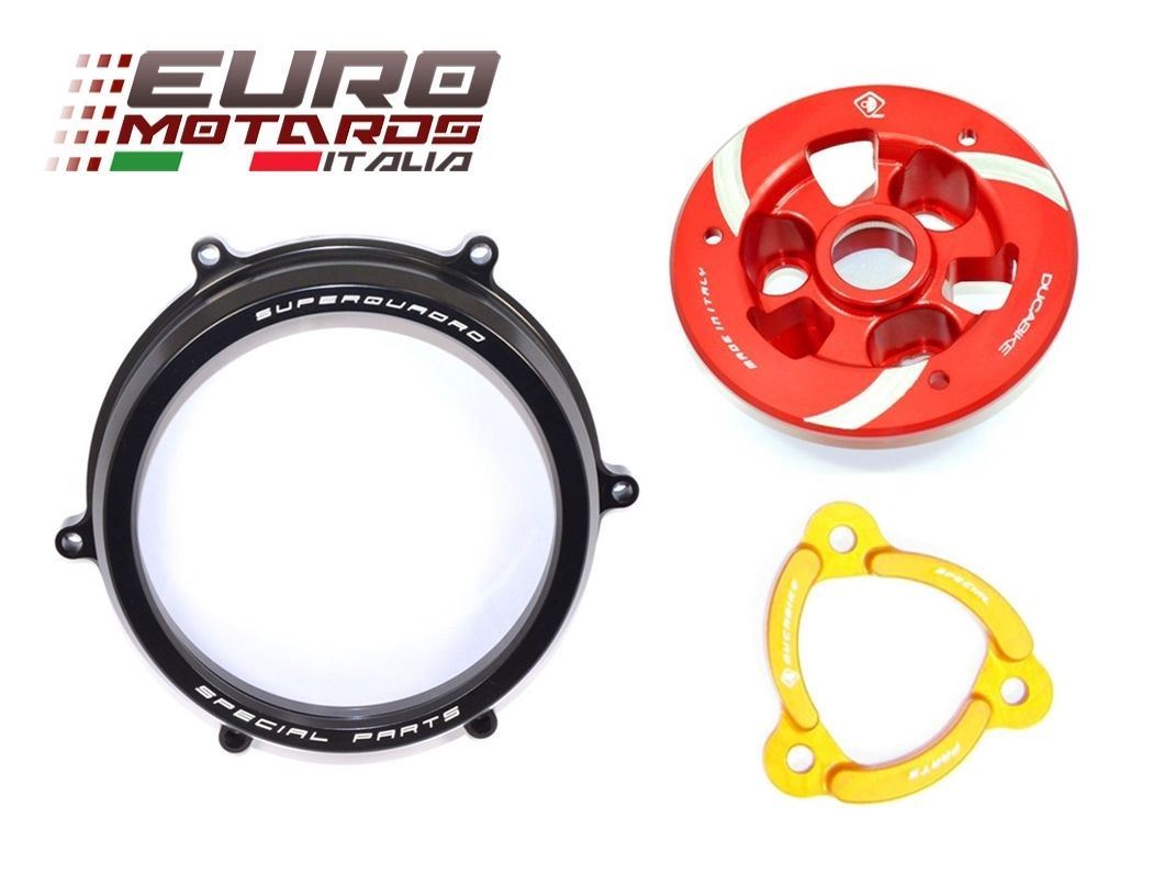 Ducati Panigale 959 Ducabike Clutch Cover Black+Spring Retainer+Pressure Plate