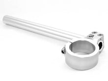 Load image into Gallery viewer, Ducabike Variable Clipons Handlebars 53mm Ducati 748 916 996 998 749 999 Silver