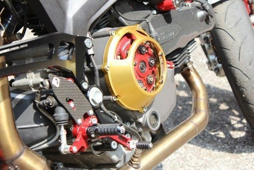 Ducabike Billet Clutch Cover 07Gold Ducati Monster Hyper 696 796 1100 1098 1198