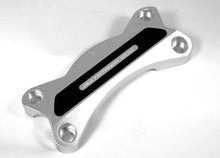 Load image into Gallery viewer, Ducabike Billet/Carbon Handlebar Clamp Silver Ducati Multistrada 1200