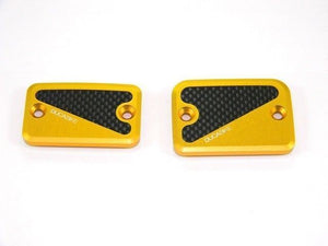 Ducabike Brake & Clutch Caps Gold Ducati Hypermotard 796 Monster 695 696 S2R 800