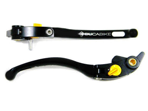 Ducabike Folding Brake-Clutch Levers Ducati Multistrada 1200 MTS Diavel /Carbon