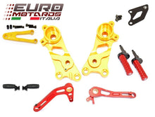 Load image into Gallery viewer, Ducati Scrambler 2014-2016 Ducabike Rearsets Kit For Rider Gold New