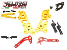 Load image into Gallery viewer, Ducati Scrambler 2014-2016 Ducabike Rearsets Kit For Rider Gold New