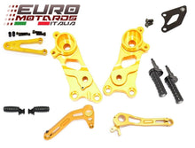 Load image into Gallery viewer, Ducati Scrambler 2014-2016 Ducabike Rearsets Kit For Rider Gold New