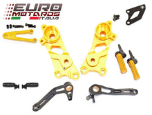 Load image into Gallery viewer, Ducati Scrambler 2014-2016 Ducabike Rearsets Kit For Rider Gold New