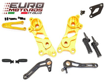 Load image into Gallery viewer, Ducati Scrambler 2014-2016 Ducabike Rearsets Kit For Rider Gold New