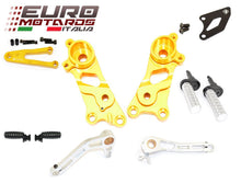 Load image into Gallery viewer, Ducati Scrambler 2014-2016 Ducabike Rearsets Kit For Rider Gold New