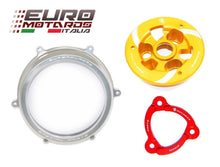 Load image into Gallery viewer, Ducati Panigale 1199 Ducabike Clutch Cover Silver+Spring Retainer+Pressure Plate