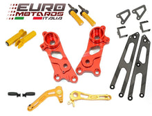 Load image into Gallery viewer, Ducati Scrambler 2014-2016 Ducabike Rearsets Kit For Rider and Passenger Red