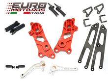 Load image into Gallery viewer, Ducati Scrambler 2014-2016 Ducabike Rearsets Kit For Rider and Passenger Red