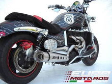 Load image into Gallery viewer, Triumph Rocket III 2005-2012 Zard Exhaust 3in1 Full System + Running Silencer