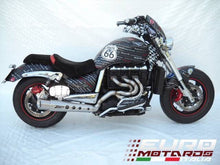 Load image into Gallery viewer, Triumph Rocket III 2005-2012 Zard Exhaust 3in1 Full System + Running Silencer