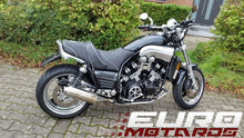 Load image into Gallery viewer, Yamaha Vmax V-Max 1200 1985-2007 Top Sellerie Seat Cover Silver Detail HSD2485