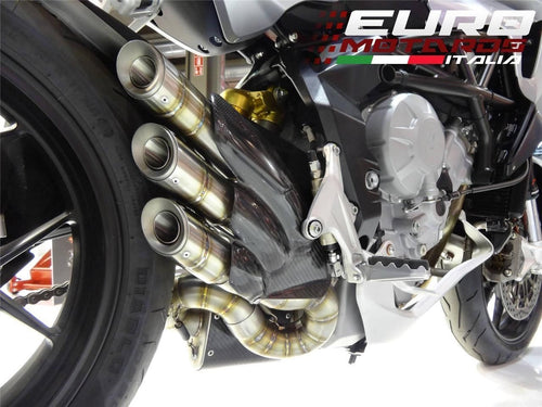 MV Agusta F3 675 800 Silmotor Exhaust Silencer Stainless Steel Snake Design New