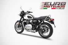 Load image into Gallery viewer, Triumph Bonneville T120 2016-2019 Zard Exhaust Full System Low Version Silencers