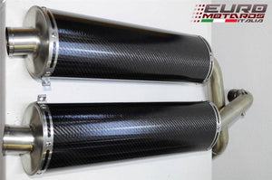 Ducati 998 Biposto 45mm or 998 S/R 50mm Silmotor Exhaust Carbon Oval Silencers