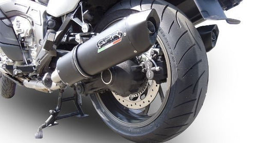 BMW K 1600 GTL 2011-2018 GPR Exhaust Furore Black Dual Mufflers Silencers