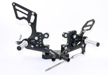 Load image into Gallery viewer, Suzuki TL1000S/R 1997-03 ARP Adjustable Rearsets RSS10 Standard &amp; Reverse Shift