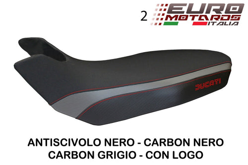 Ducati Hypermotard 796 1100 & Evo Tappezzeria Como Carbon Seat Cover Multi Color