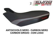 Load image into Gallery viewer, Ducati Hypermotard 796 1100 &amp; Evo Tappezzeria Como Carbon Seat Cover Multi Color