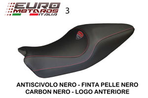Ducati Monster 821 1200 14-16 Tappezzeria Italia Carbon Colat Seat Cover Multi C