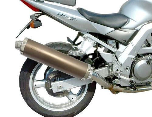 Kawasaki ZX6R Ninja 1995-1997 Endy Exhaust Silencer Supra Ti Color Bolt-On