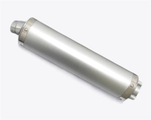Suzuki GSF 650 Bandit 2007-2012 Endy Exhaust Silencer Supra Silver