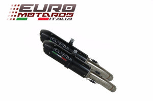 Ducati 998 R S FE doppio 2001-2004 GPR Exhaust Pandemonium Carbon Dual Silencers