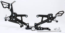 Load image into Gallery viewer, Yamaha R1 2007-2008 ARP Adjustable Rearsets RSY08OS Standard Shift