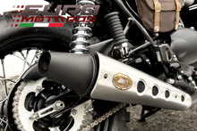 Load image into Gallery viewer, Triumph Thruxton Carbureted Model Zard Exhaust Unica Full System BLACK -3.8KG