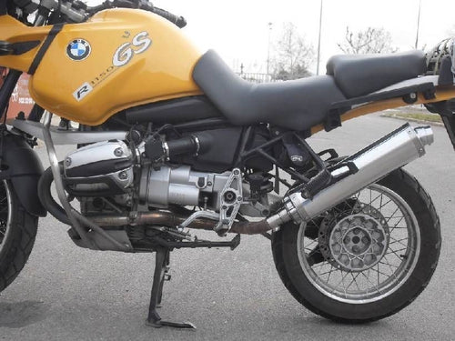 BMW R1150R 1999-2003 Endy Exhaust Silencer Supra Silver