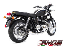 Load image into Gallery viewer, Triumph Thruxton Carbureted Zard Exhaust Mirror Polished Full System Low Sport