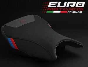 Luimoto Tec-Grip Suede Motorsports Rider Seat Cover For BMW S1000R 2014-15-2017