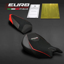 Load image into Gallery viewer, Ducati Panigale 959 2016 Veloce Luimoto Tec-Grip Suede Seat Covers Front &amp; Rear