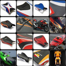 Load image into Gallery viewer, Ducati Panigale 959 2016 Veloce Luimoto Tec-Grip Suede Seat Covers Front &amp; Rear
