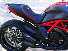 Load image into Gallery viewer, Luimoto Seat Cover Team Italia Suede 4 Color Options For Ducati Diavel 2011-2014