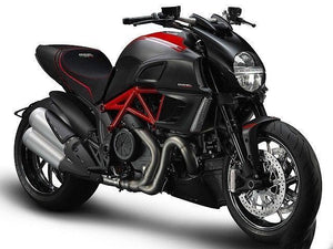 Luimoto Seat Cover Team Italia Suede 4 Color Options For Ducati Diavel 2011-2014