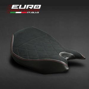 Luimoto Suede Seat Cover Rider For Ducati Panigale 959 2016-2018 Diamond Edition