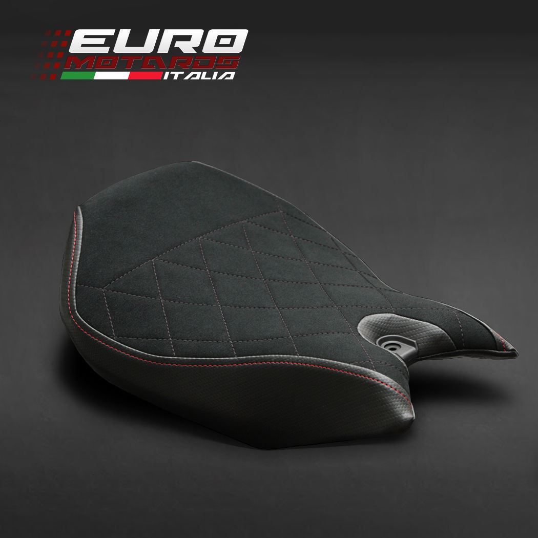 Luimoto Suede Seat Cover Rider For Ducati Panigale 959 2016-2018 Diamond Edition