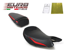 Load image into Gallery viewer, Luimoto Tec-Grip Seat Covers Front &amp; Rear For Suzuki GSXS 1000 GSXS 1000F 15-19