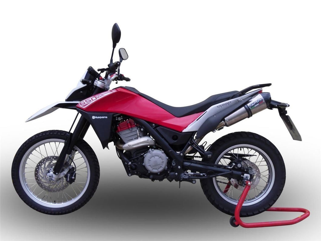 Husqvarna Terra/Strada TR 650 2013-15 GPR Exhaust Full System 2in1 GPE Ti STOCK