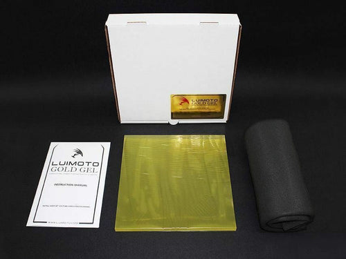 Luimoto Premium Gold Gel Insert Rider Motorcycle Seat Cover Aprilia BMW Honda