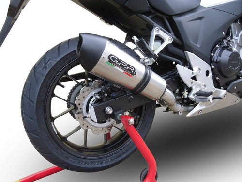 Honda CB 500 X  CB500X 2013-2016 GPR Exhaust SlipOn Silencer GPE Inox IN STOCK