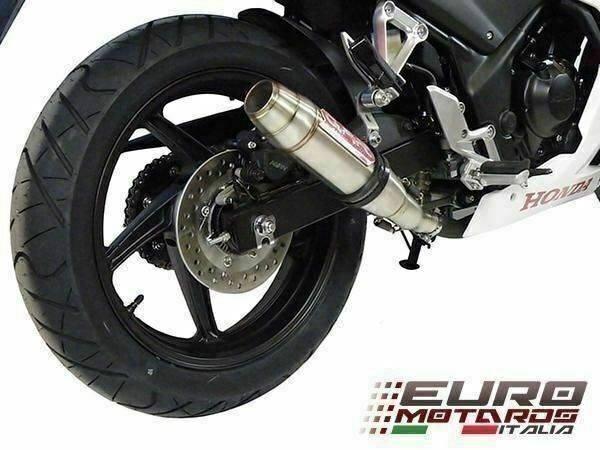 Honda CBR 300R 2014-2016 GPR Exhaust Systems Deeptone Inox Silencer IN STOCK
