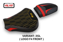 Load image into Gallery viewer, MV Agusta F4 2010-2019 TPZ Italia Lendorf Seat Cover Velvet Effect New