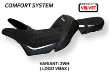 Load image into Gallery viewer, Yamaha Vmax 1700 2009-2020 TPZ Italia Odessa Velvet Comfort Seat Cover