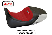 Load image into Gallery viewer, Ducati Diavel 1200 2015-2018 Tappezzeria Italia Imola-2 Velvet Effect Seat Cover