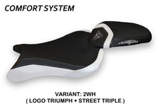 Load image into Gallery viewer, Triumph Street Triple 2017-2020 TPZ Molina-3 Comfort Foam Seat Cover New